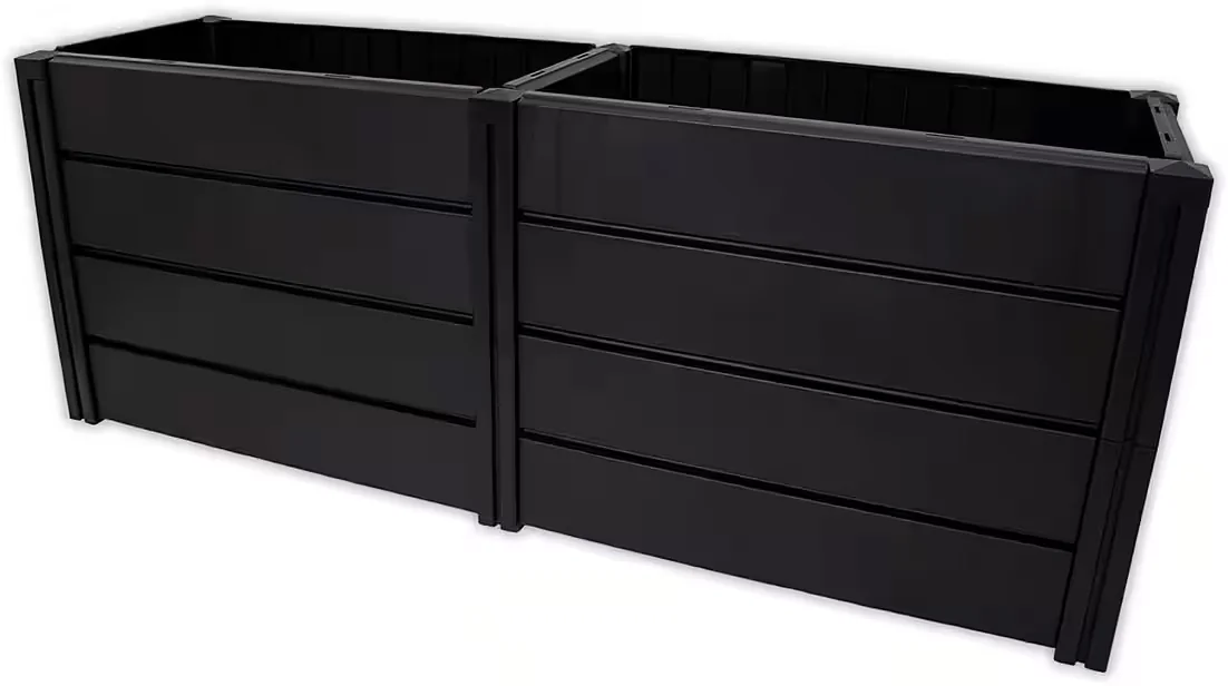 Demeter Hochbeet XL schmal - platzsparend für Garten und Terrasse