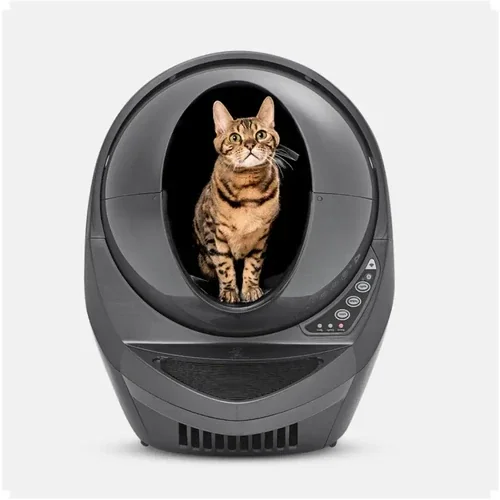 Litter-Robot 3 Connect selbstreinigende Katzentoilette Grau WLAN