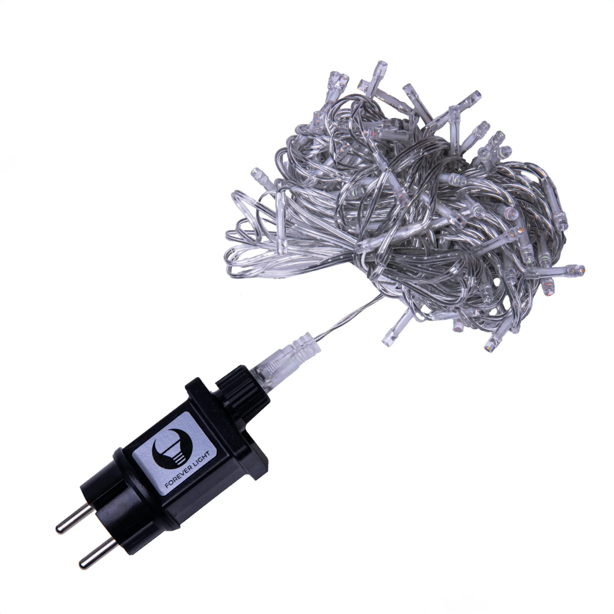 Forever Light LED-Lichterkette CLF-12 – 100 LEDs, 8 m, Blau, dekorativ