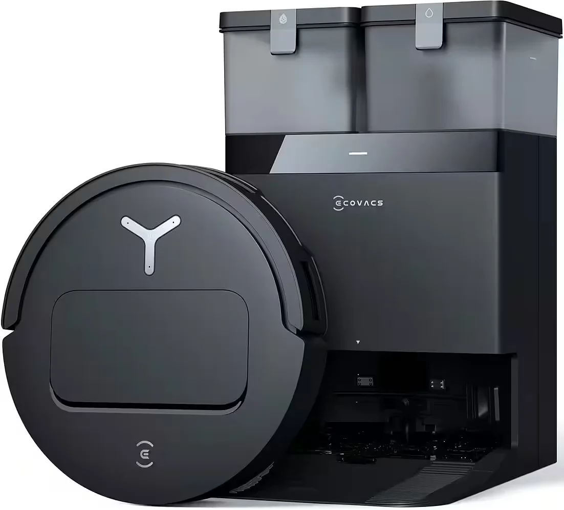 ECOVACS DEEBOT T50 OMNI Saugroboter mit Wischfunktion, 15000 Pa