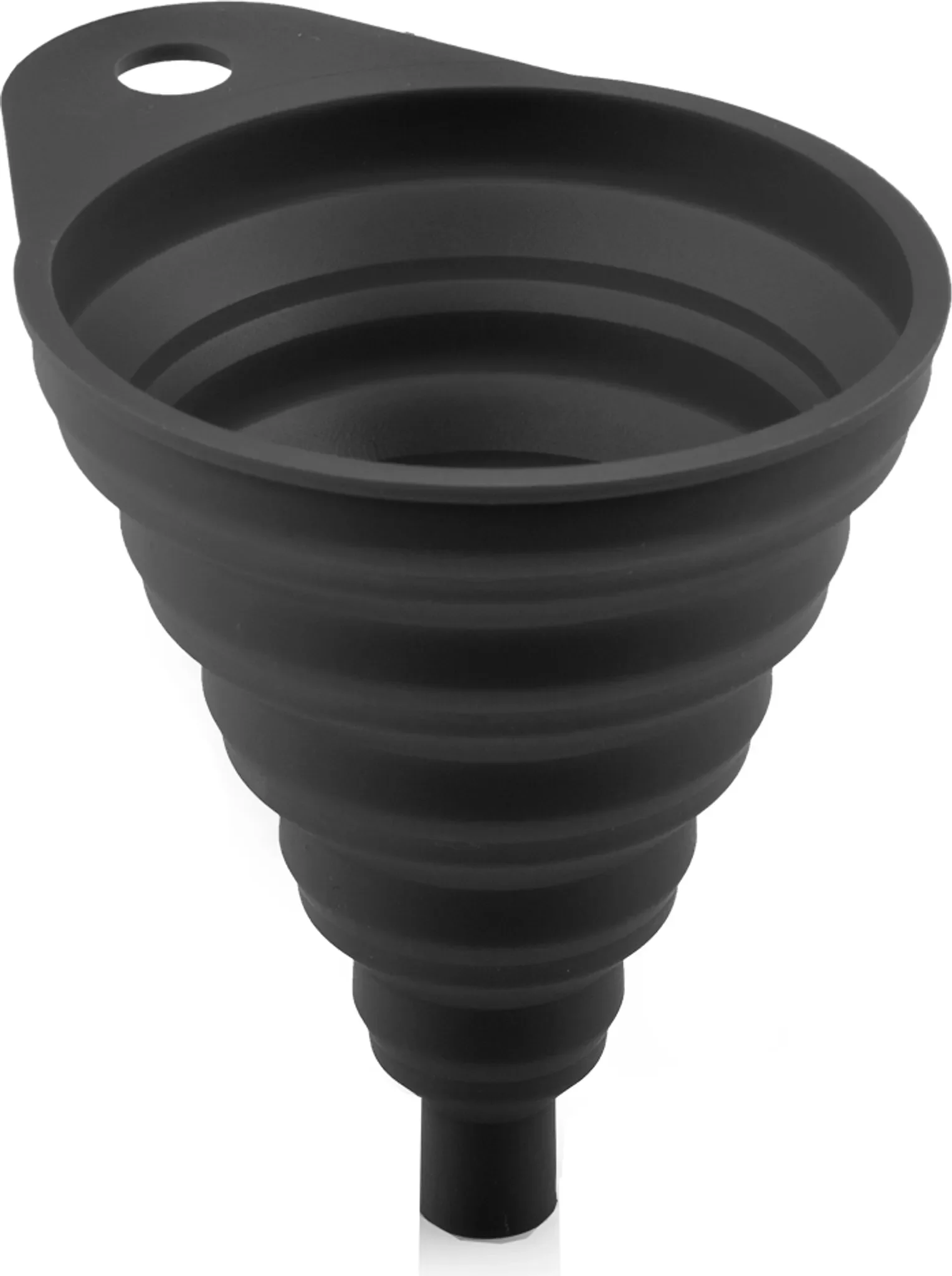 LTP Silikontrichter – faltbar / Schwarz