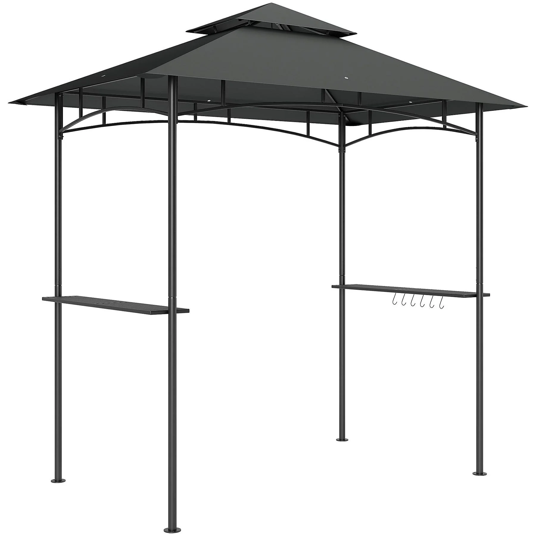 BRIGHTAKE Markise 240x150x258 cm UV Schutz Terrasse Balkon
