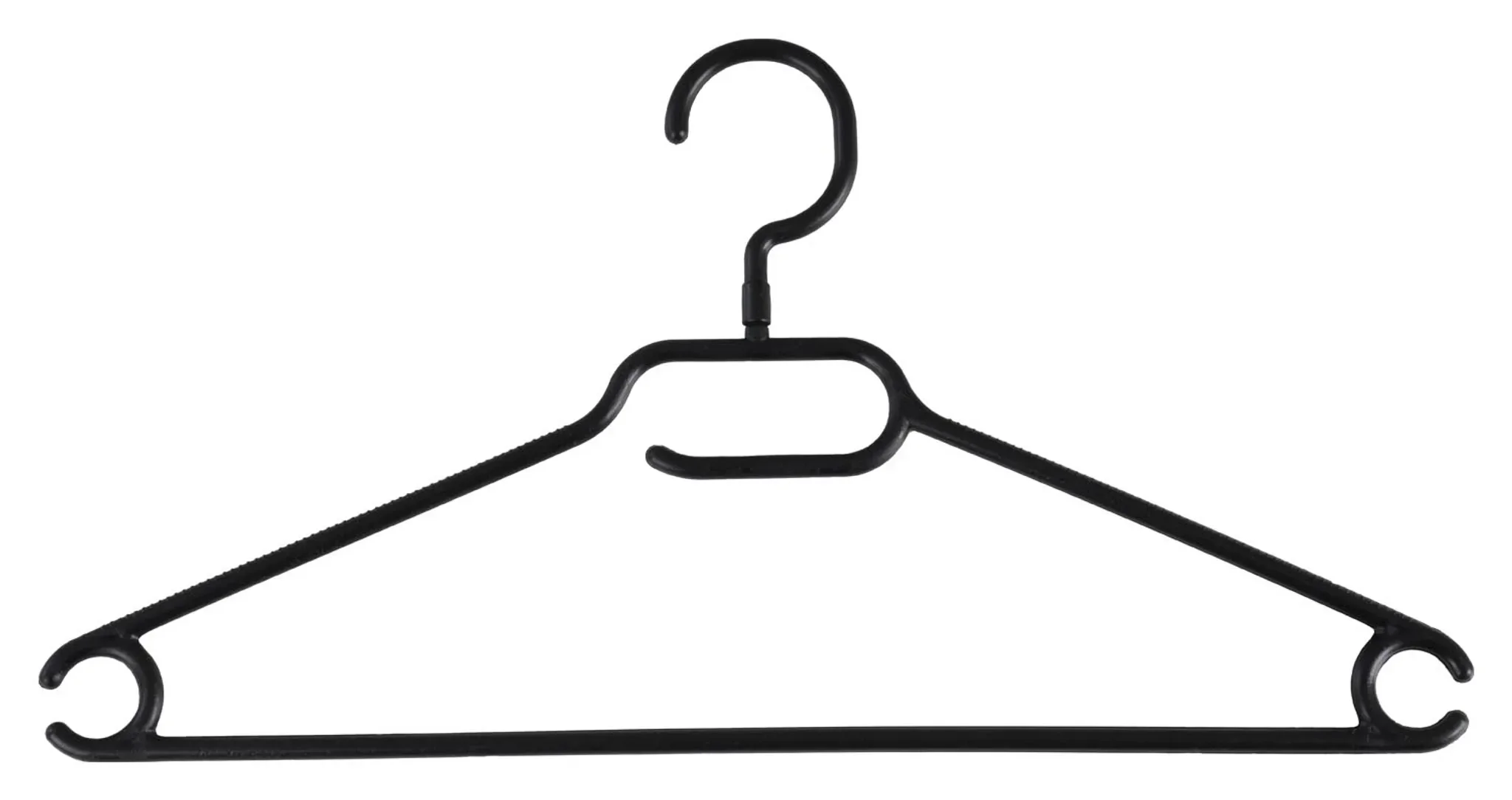 Storage Solutions – Set aus 10 drehbaren Kleiderbügeln aus Kunststoff