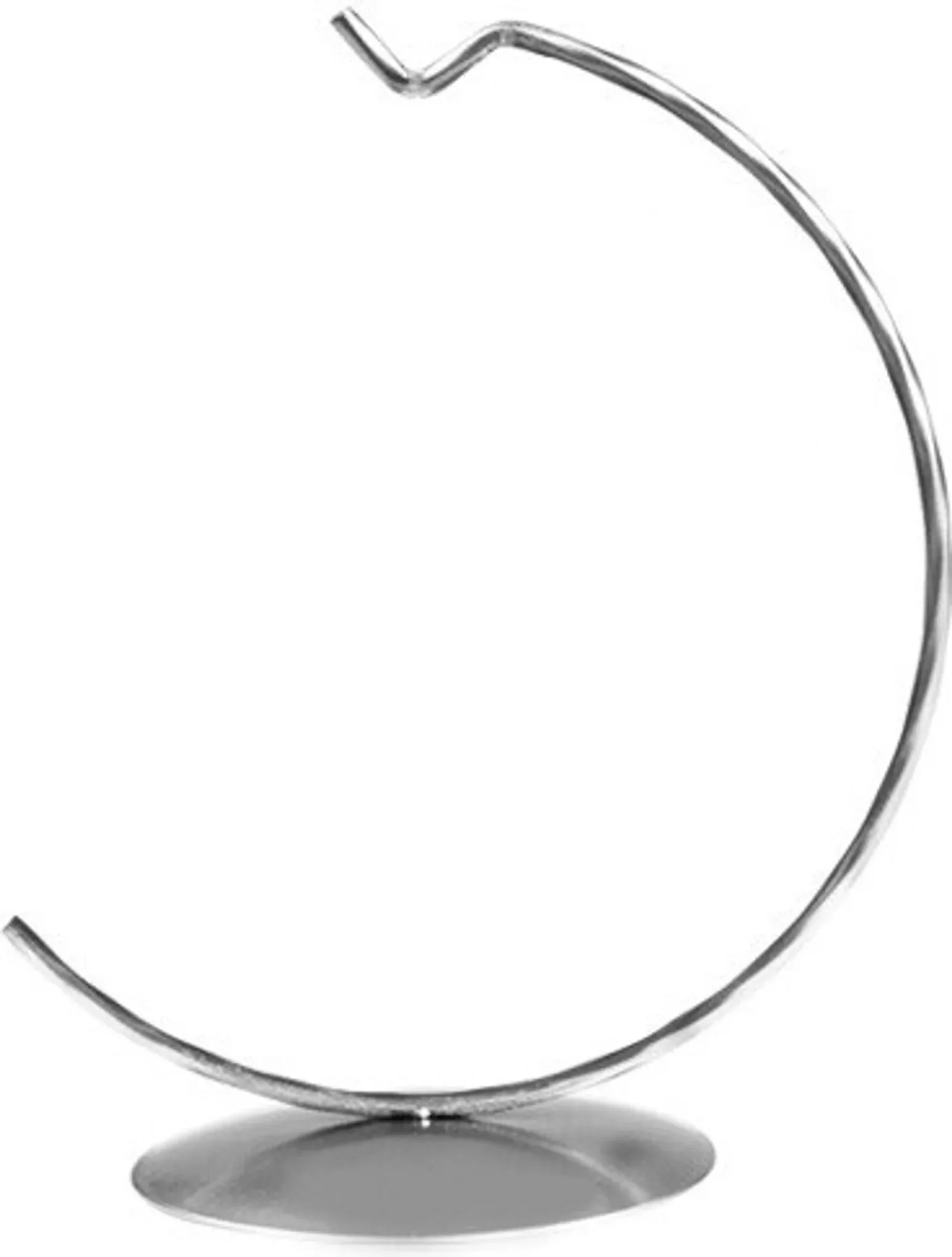 Dekolo Metallkugelständer – 12 cm, Silber